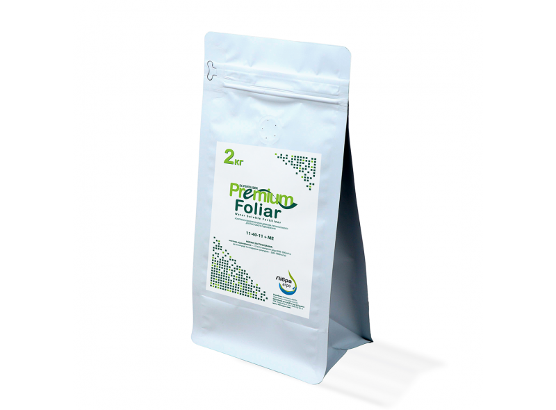 Добрива Преміум Фоліар/Premium Foliar 11-40-11 + МЕ, 2кг Добрива Преміум Фоліар/Premium Foliar 11-40-11 + МЕ, 2кг